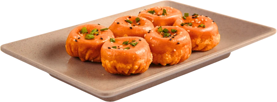 Bánh bao tôm nguyên bản
