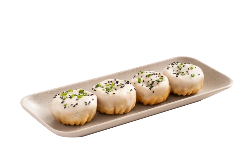 Bánh bao Thượng Hải nguyên bản, vỏ trắng nặn tay